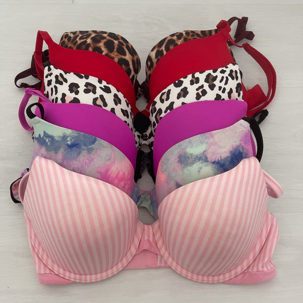 Victoria's Secret Bra Bundle 6 pieces 34C